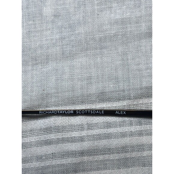 Richard Taylor Scottsdale Alex Eyeglasses Frame Only Unisex Brown Oval 51-19-140 - Picture 4 of 7